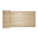 Glenwillow Home Ames Reversible Gaming Desk with Two-Sided Layout
