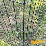MTB Green Garden Wire Compost Bin, 30 x 30 x 24 Inches, Suitable for Garden Bed Fencing