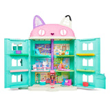 Gabbys Dollhouse Purrfect Dollhouse Playset with 15 Pieces, Toy Figures, Furniture, Accessories and Sounds for Kids