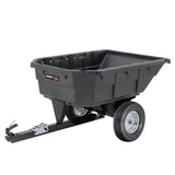 Ohio Steel 15 Cu. ft. Poly Swivel Dump Cart for Lawn Tractors, Model 1000P-SD