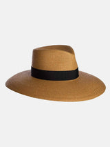 Eric Javits Daphne Hat in Natural/Black