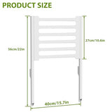 12-Pack Outdoor Privacy Fence Panels, 15.7′′ x 22′′ Enclosure Screens for Air Conditioners, Trash Cans and Pool Equipment, Garden and Patio Use