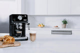 DeLonghi ECP3120 15 Bar Espresso Machine with Advanced Cappuccino System, Black/Stainless Steel, 9.6 x 7.2 x 11.9 Inches