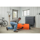 Agri-Fab 45-0492 44-Inch Tow-Behind Lawn Sweeper for Efficient Yard and Lawn Cleanup