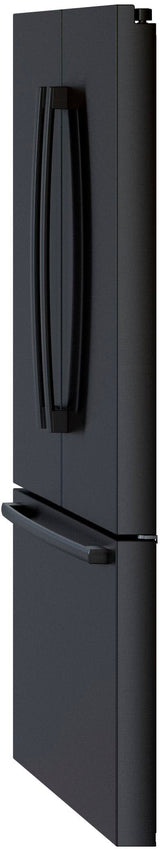 Bosch 800 Series Smart French Door Refrigerator, 21 Cu. Ft. Counter-Depth Design in Black Stainless Steel