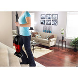 Eureka Quick Up 169H Bagless 2-in-1 Stick Vacuum in Black and Radiant Red
