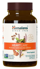 Himalaya HeartCare Daily Wellness Supplement, 720mg, 120 Capsules, 1-Month Supply