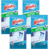 Windex All-in-One Window Cleaner Pads Refill, 4 Packs of 2-Count Refills