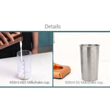 Commercial Electric Milk Shaker and Drink Mixer for Smoothies and Milkshakes