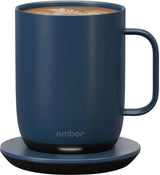 Ember Temperature Control Smart Mug 2, 14 Oz App-Controlled Heated Coffee Cup with Improved Design & 80-Minute Battery Life, White