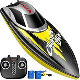 Syma Q7 Remote-Control Boat for Pools and Lakes, 2.4GHz Wireless Control with 25km/h High-Speed Performance