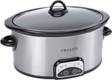Crock-Pot Smart-Pot Programmable Slow Cooker, 4-Quart Silver