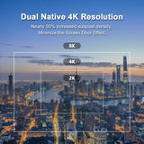 Pimax Vision 8K X PC VR Headset with Dual Native 4K CLPL Displays, 200-Degree FOV, RGB Pixel Matrix Panels, USB Power, and Modular Audio Strap