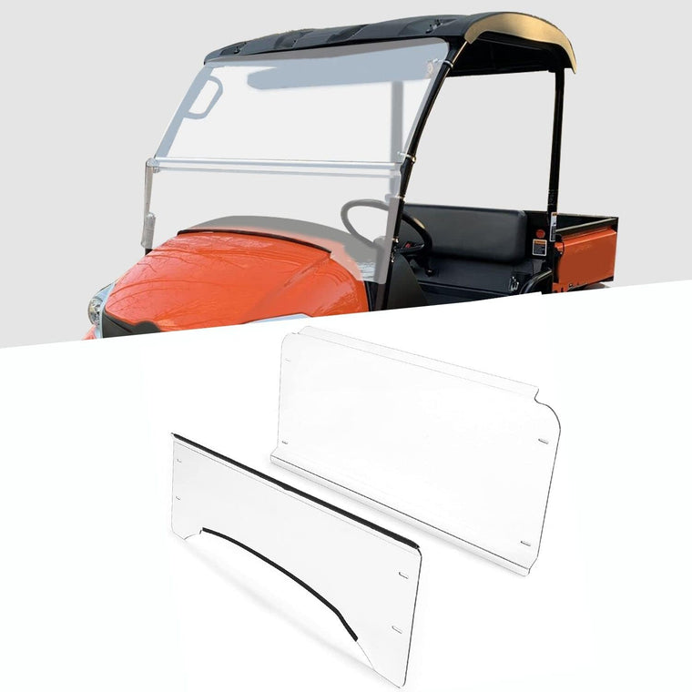 HECASA Full-Clear Windshield for Kubota RTV 400, RTV 500, and RTV 520