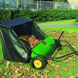 42-Inch John Deere Tow-Behind Lawn Sweeper with 24 Cu. Ft. Capacity