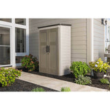 Rubbermaid Large Vertical Outdoor Storage Shed with 52 cu. ft. Capacity