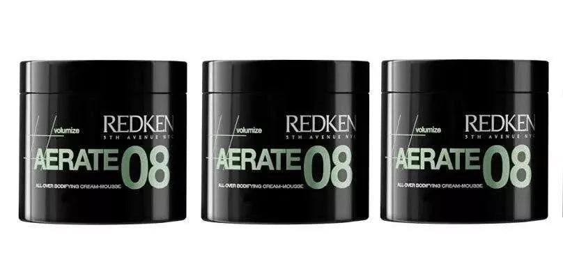 Redken Aerate 08 All-Over Bodifying Cream Mousse, 3.2 Ounce, Pack of 2