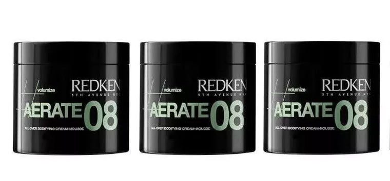 Redken Aerate 08 All-Over Bodifying Cream Mousse, 3.2 Ounce, Pack of 2