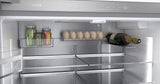 Bosch 800 Series Counter-Depth Smart Refrigerator, 20.5 Cu. Ft. with 4-Door French Door Configuration, Stainless Steel