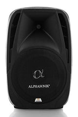 Pair of Alphasonik All-in-One 12×22 Powered DJ Speakers with 1500W Amplification, Bluetooth, USB, SD Card, Aux, MP3 and FM Radio PA System