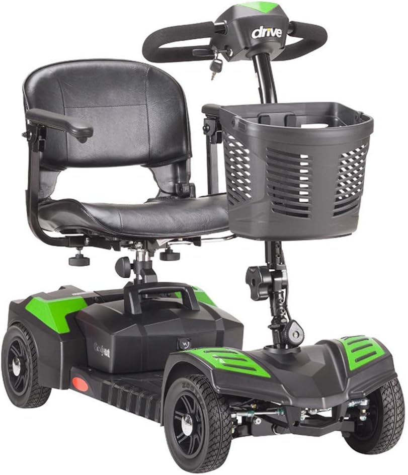 Scout Compact Travel Power Scooter from Mobility Aids & Equipment, 4-Wheel Design