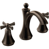 Moen Wynford Bathroom Faucet, Model T4524ORB, with Two Handles and Oil-Rubbed Bronze Finish
