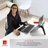 Contour Design RollerMouse Red Wireless Ergonomic Mouse with 2.4 GHz Connectivity, Ambidextrous Control for Mac and PC Laptops or Desktops