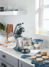 KitchenAid Artisan KSM150PS Stand Mixer, 5-Quart Tilt-Head Design with Pouring Shield, Cast Iron