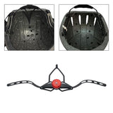 Adjustable Helmet Retention System with Head-Locking Buckle, Stable Strap and Easy Installation for Skiing or Skating