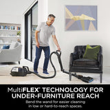 Shark CZ2001 Vertex Bagless Canister Vacuum with Self-Cleaning Brushroll and DuoClean PowerFins, Black/Copper