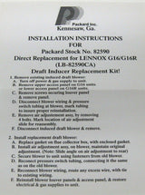 Packard 82590 Induced-Draft Furnace Blower, 115V