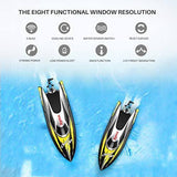 Syma Q7 Remote-Control Boat for Pools and Lakes, 2.4GHz Wireless Control with 25km/h High-Speed Performance