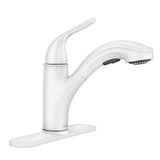 Moen Brecklyn Bronze Kitchen Faucet with Single Handle and Pull-Out Sprayer