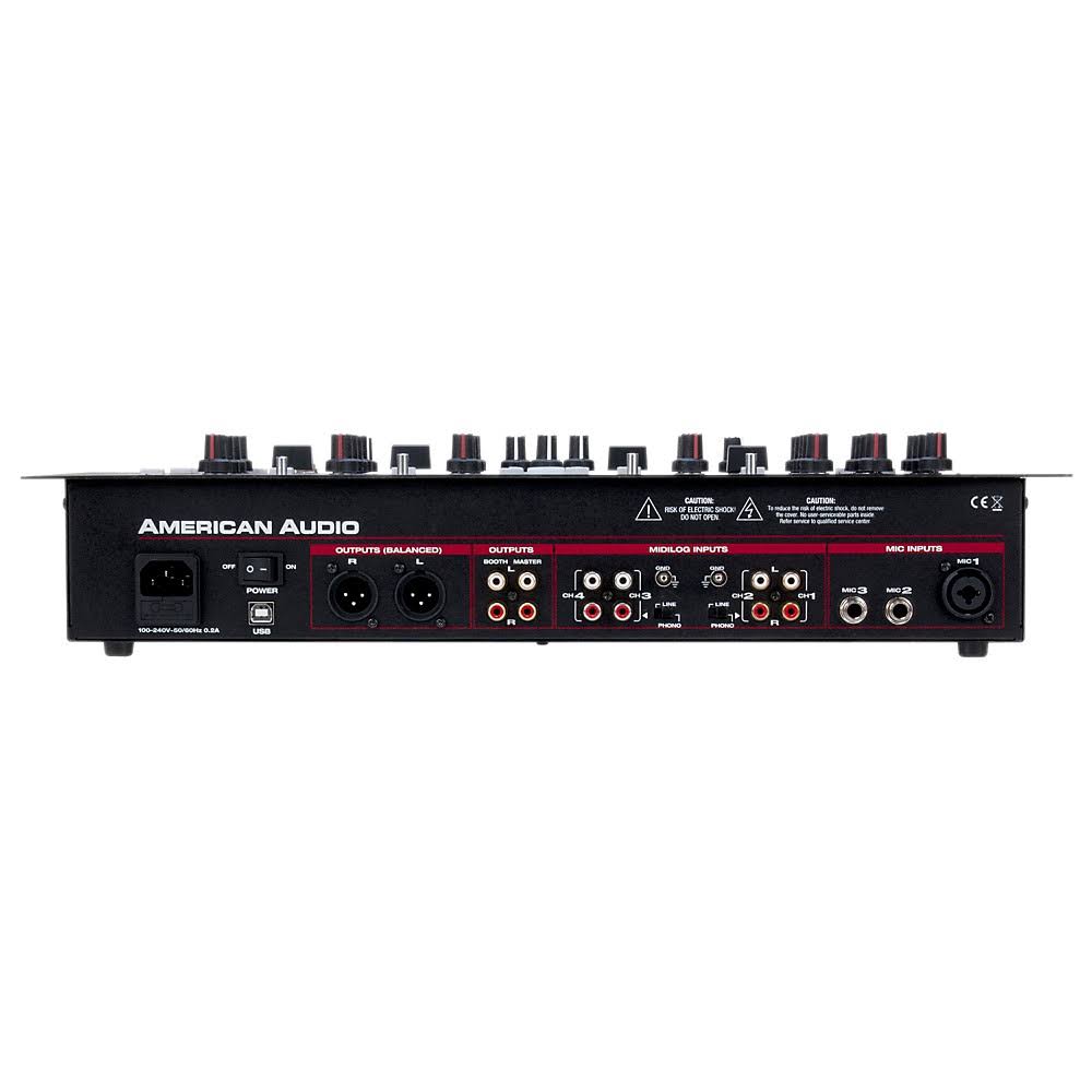 American Audio 19 MXR DJ Mixing Console with 4 Channels and Controller Functions