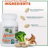 Avmacol Extra Strength Tablets, Featuring a Sulforaphane Production System for Immune Support, 75 Tablets