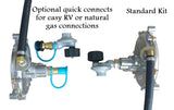 Tri-Fuel Conversion Kit for Honda EU2200i, Compatible with Propane, Natural Gas, and Gasoline