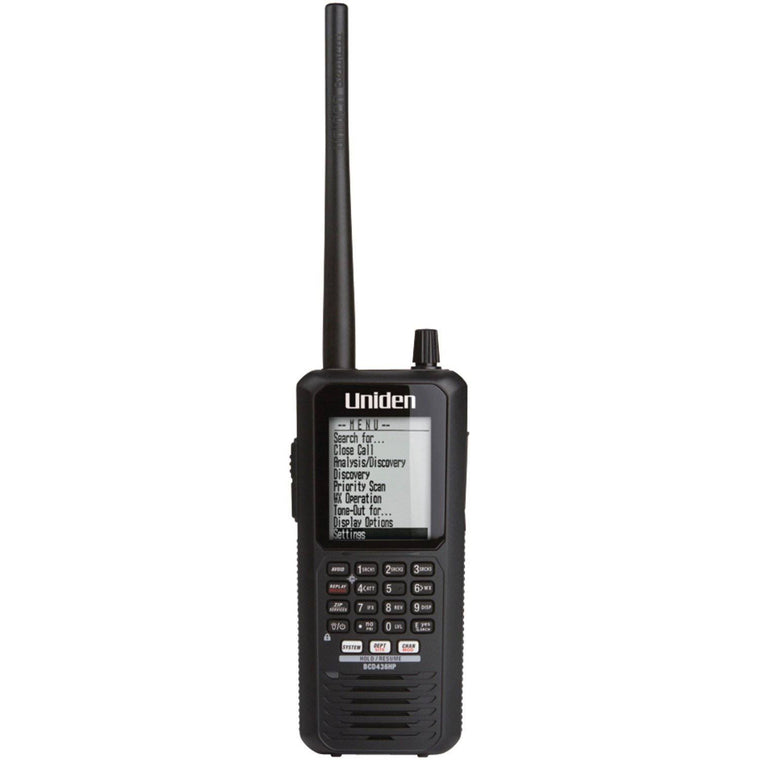 Uniden HomePatrol BCD436HP Digital Handheld Scanner with TrunkTracker V, Simple Programming and S.A.M.E. Emergency/Weather Alerts