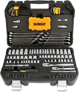 DEWALT DWMT73802 Mechanics Tool and Socket Set with 142 Pieces, Metric