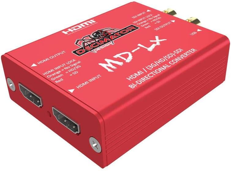 Decimator MD-LX Bidirectional Converter for HDMI and SDI Signals