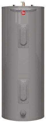 Rheem Performance Electric Tank Water Heater, 40 gal. Medium Size with 6-Year Warranty and 4500/4500-Watt Elements