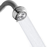 Waterpik Adjustable 6-Mode Shower Head, Flexible Neck, 1.8 GPM Chrome, NSL-603E, 2-Pack