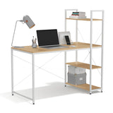 Glenwillow Home Ames Reversible Gaming Desk with Two-Sided Layout
