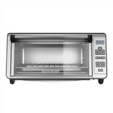 BLACK+DECKER TO3290XSBD Stainless Steel Toaster Oven, 8-Slice