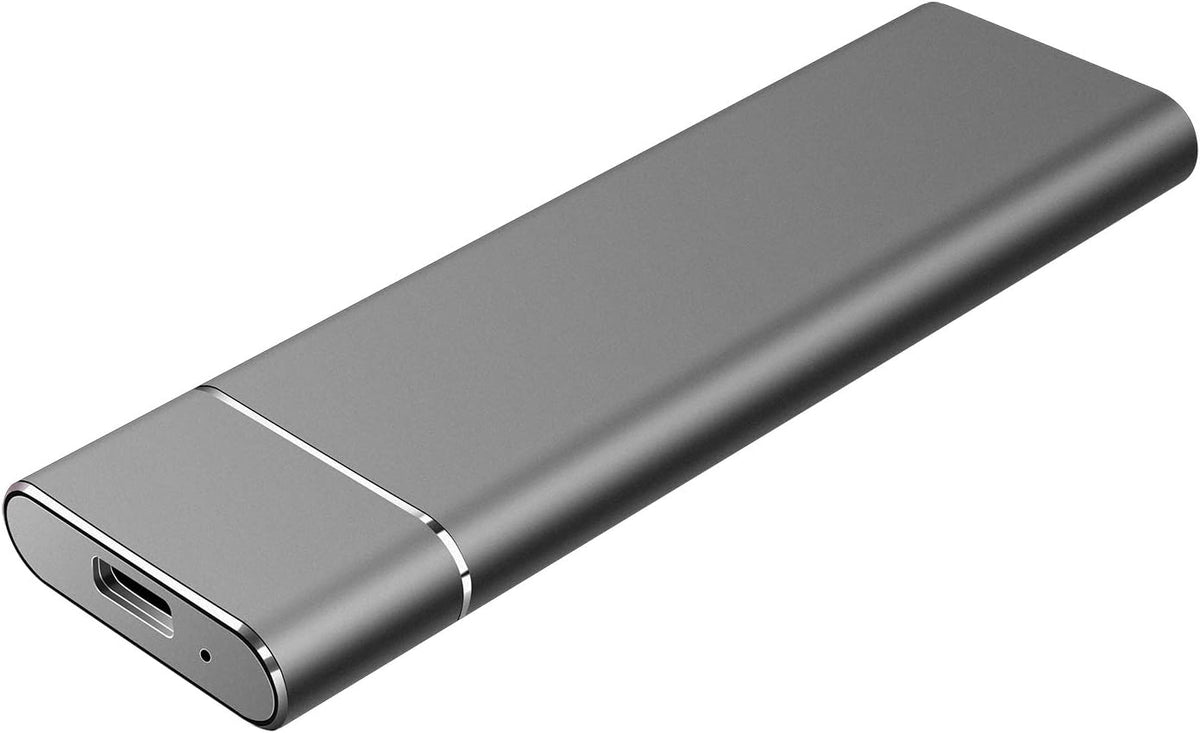 YSYDYPBB-05 Ultra-Slim 2TB External Hard Drive for Mac, PC, Desktop and Laptop, C-Black