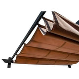 Aleko 9 x 9-Foot Fabric Replacement Pergola Canopy in Sand