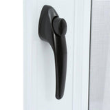 Emco 100 Series Self-Storing Storm Door, White, 36 in. x 80 in.