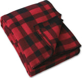 Filson Mackinaw Blanket in Red and Black