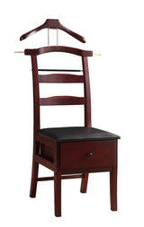 Proman Products Manchester Mahogany Chair Valet, VL16142