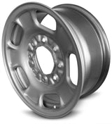 17-Inch x 7.5-Inch 8-Lug Steel Wheel for Sierra and Silverado 2500/3500, 8-180 Fitment