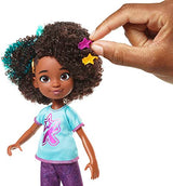 Mattel Karma’s World Shine ’N Style Doll Playset with Microphone, Hair Styling Tool and Accessories, 75+ Pieces